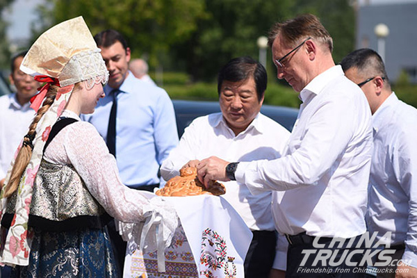 Tan Xuguang: Weichai-Kamaz Joint Venture New Factory to Go into Operation