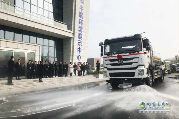 BYD New Energy Sanitation Vehicles Assembled in Changsha