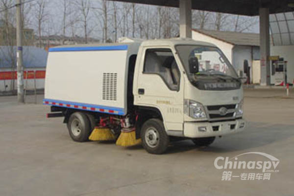 Foton 3 Cubic Meters Road Sweeper with National V Emission Standards