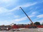 10 Units XCMG Cranes Assist Light Rail Construction in Philippines