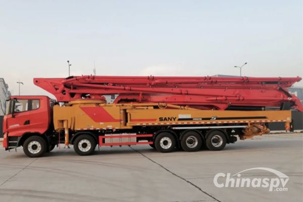 Sany 71-meter S Series Pump Truck Was Delivered to Singapore