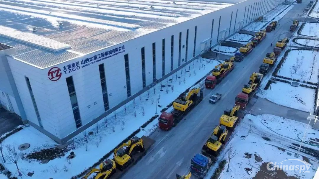 The Shipment Volume of Taizhong Hydraulic Excavators Recorded High in January 