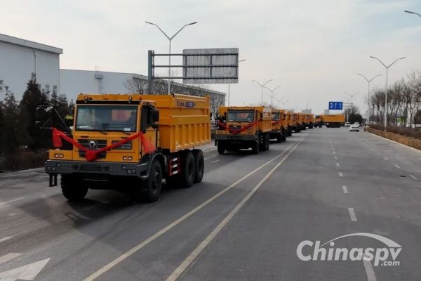 More Than 100 Units!  XCMG Mining Truck Got a Good Start!