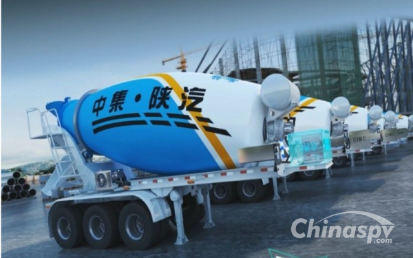 CIMC-SHACMAN H6000 Hybrid-Powered Mixer Truck for Large Construction Sites