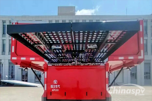 Ruilixing Isuzu Compressed Air Foam Fire Engine