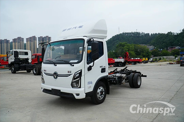 Foton Aolong Zhilan EL Pure Electric Refrigerated Truck