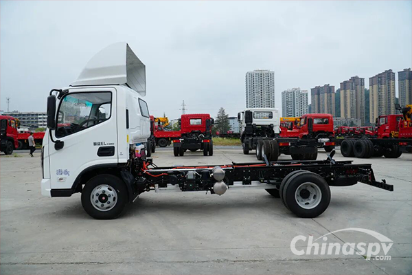 Foton Aolong Zhilan EL Pure Electric Refrigerated Truck