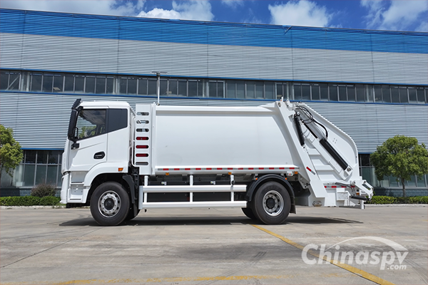 Yiwei 18-ton Pure Electric Compactor Garbage Truck