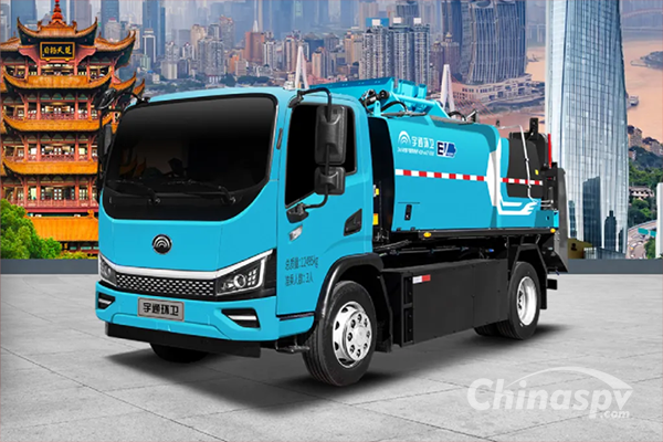 Yutong 12-ton Pure Electric Kitchen Waste Truck