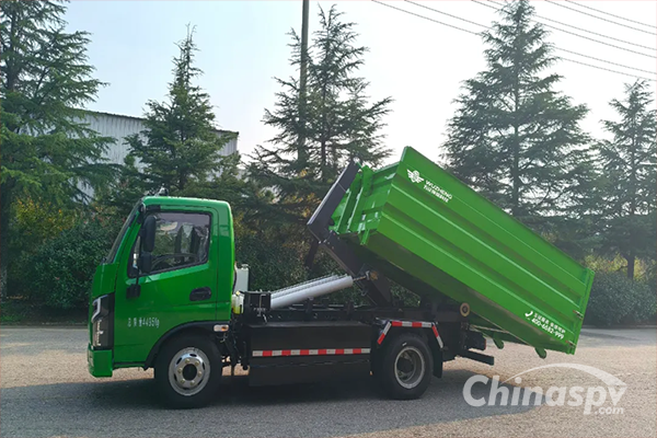 Wenzheng Pure Electric Detachable Garbage Truck