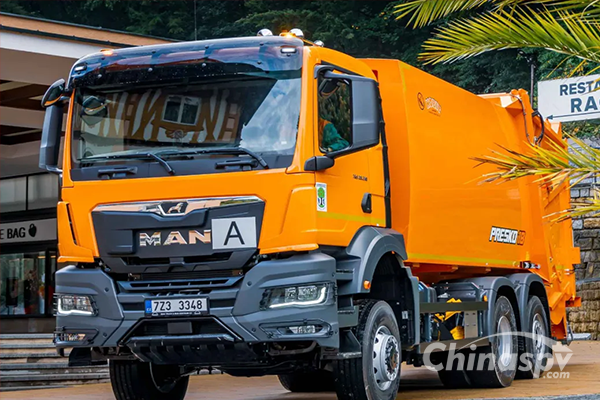 Man TGS Garbage Truck