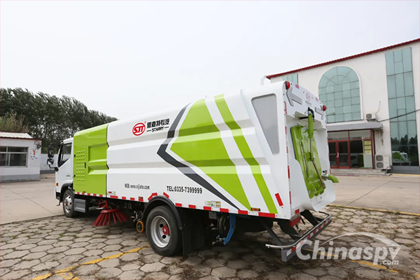 Sitemaster Pure Electric Sweeping Vehicle